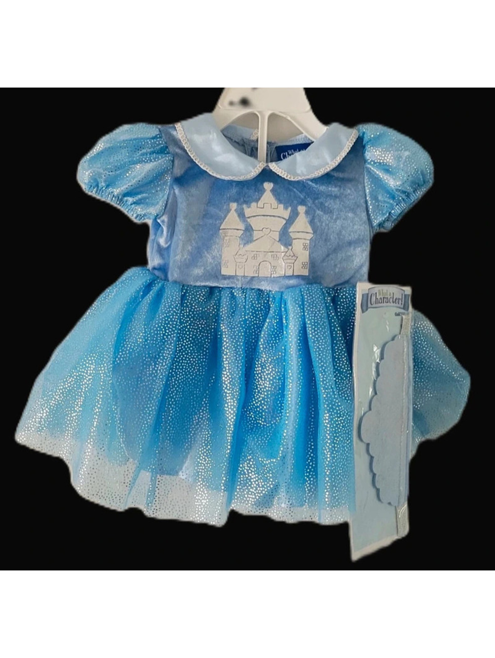 Toddler Cinderella Dress with Foam Tiara 24 Months